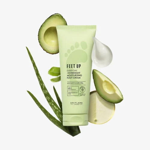 46373 Oriflame - Kem dưỡng chân Oriflame Feet Up Everyday Overnight Moisturising Foot Cream dưỡng ẩm sâu ban đêm - 75ml 2 kem dưỡng da chân Oriflame Feet Up Everyday Overnight Moisturising Foot Cream ban đêm 46373